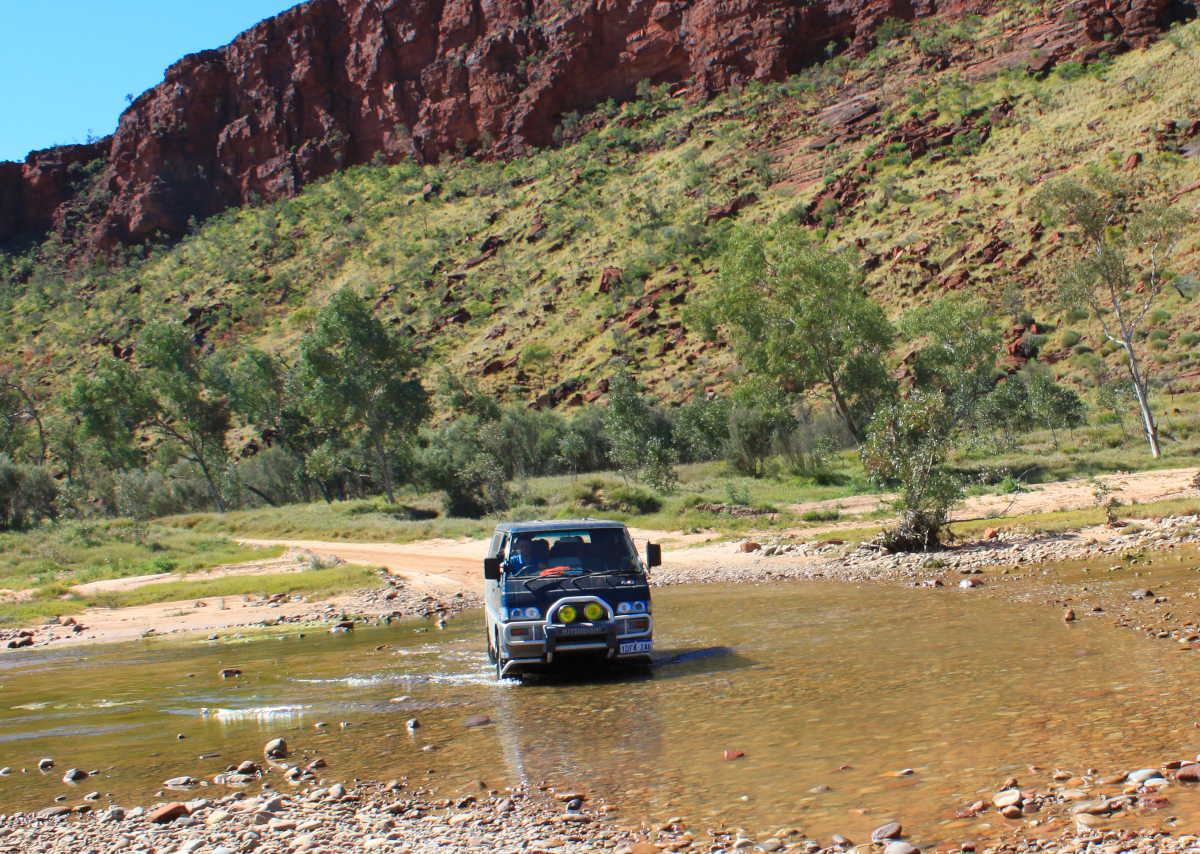 Central Australia im Allrad Van