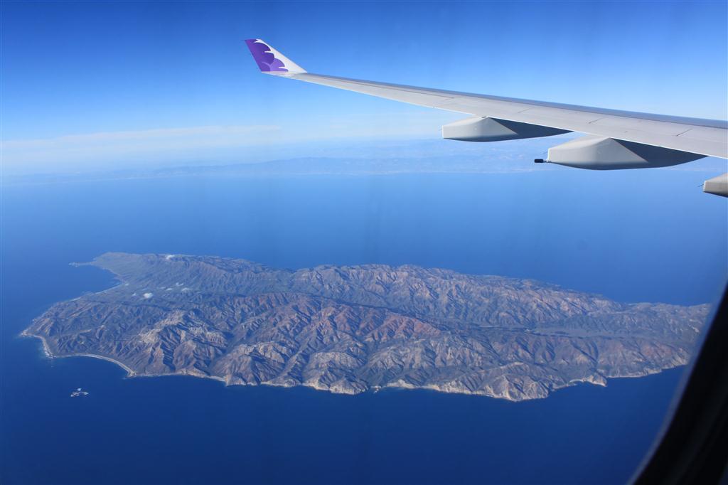 Hawaii vom Flugzeug aus