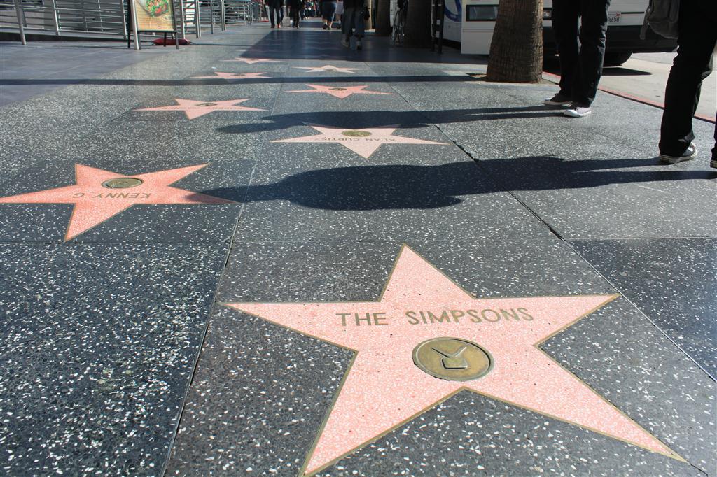 Walk of Fame Stern von The Simpsons