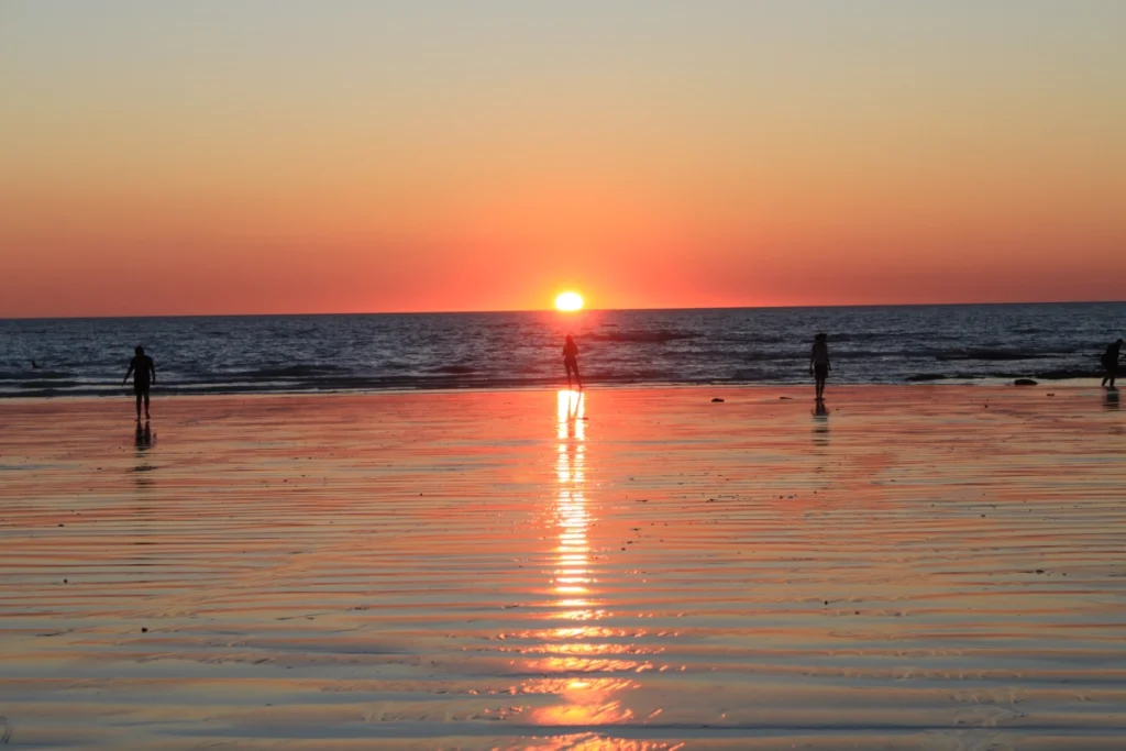 Sonnenuntergang an der Westküste Australiens