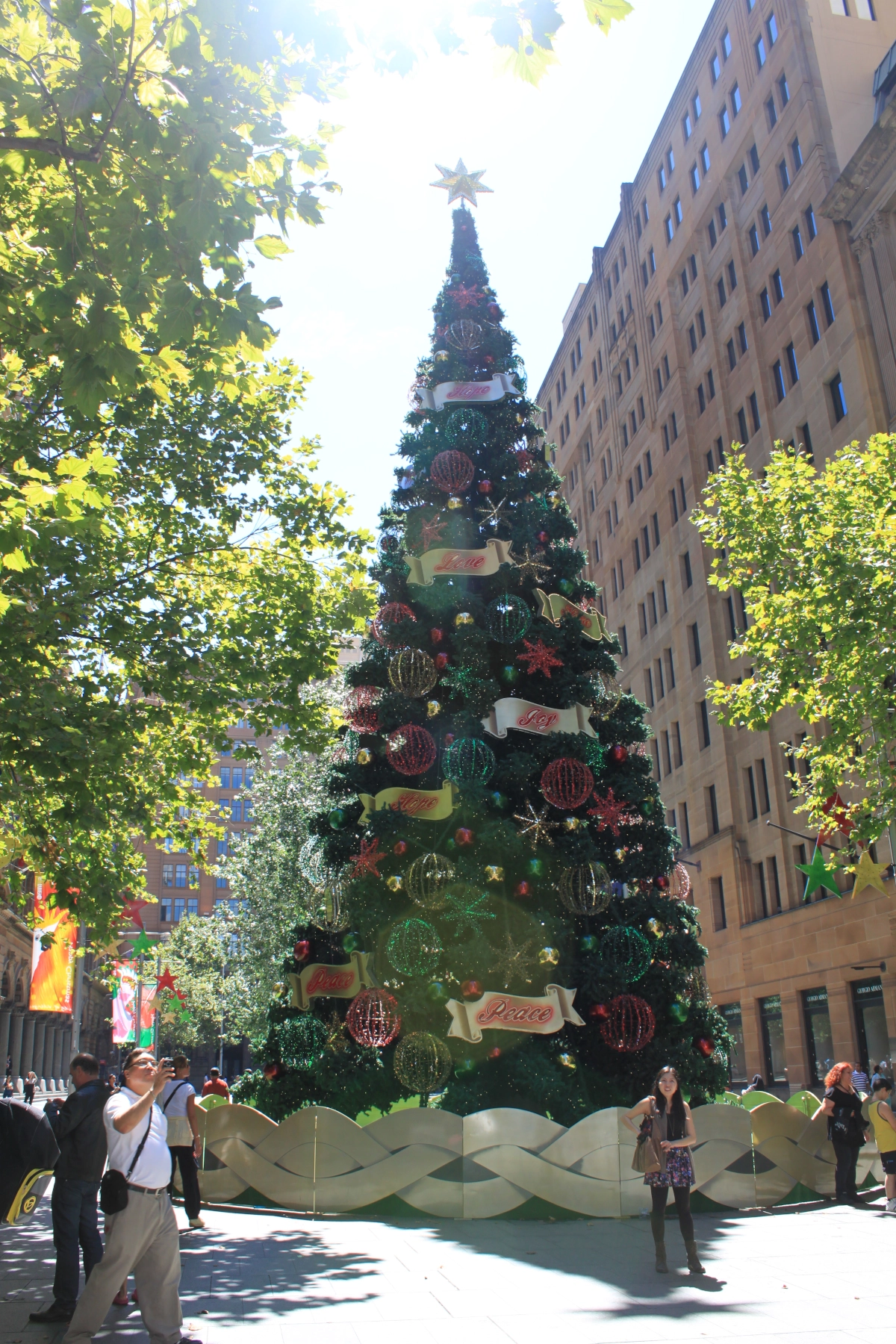 Weihnachtsbaum in Sydney