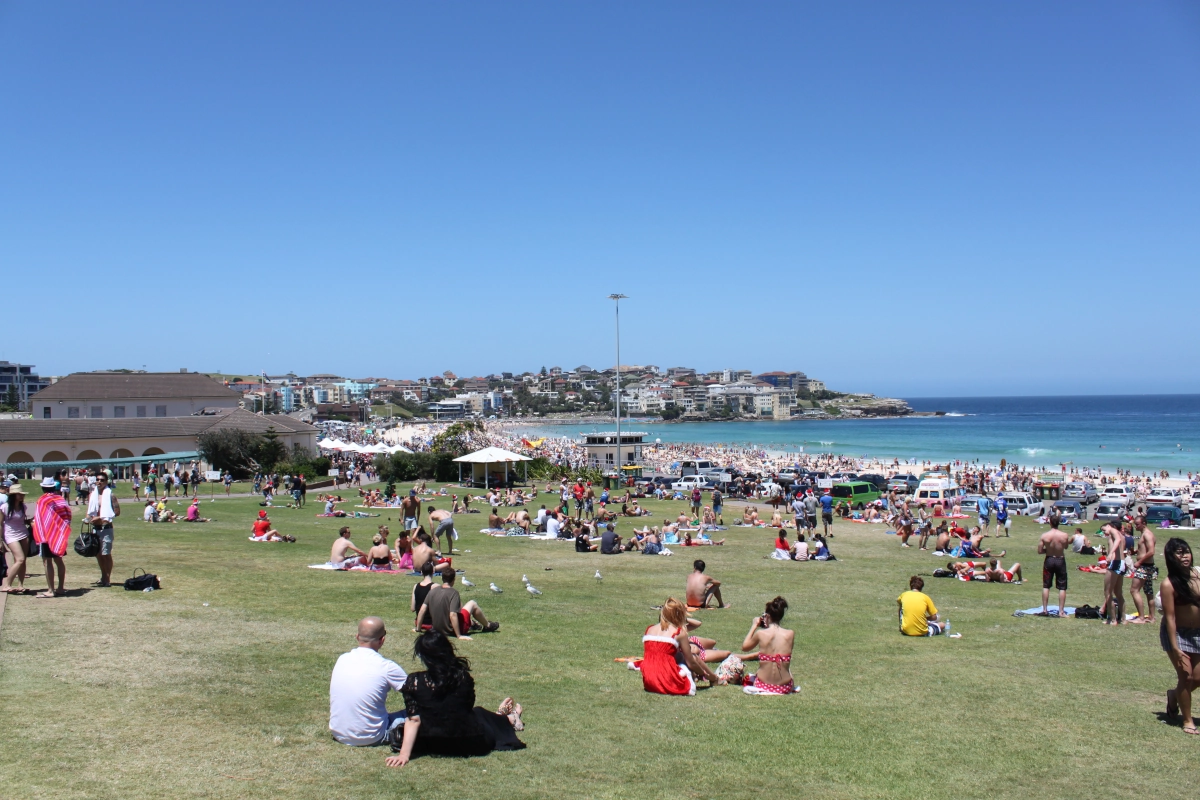 Beachlife in der Weihnachtszeit in Sydney