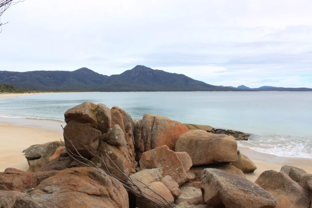 Strand auf Tasmanien