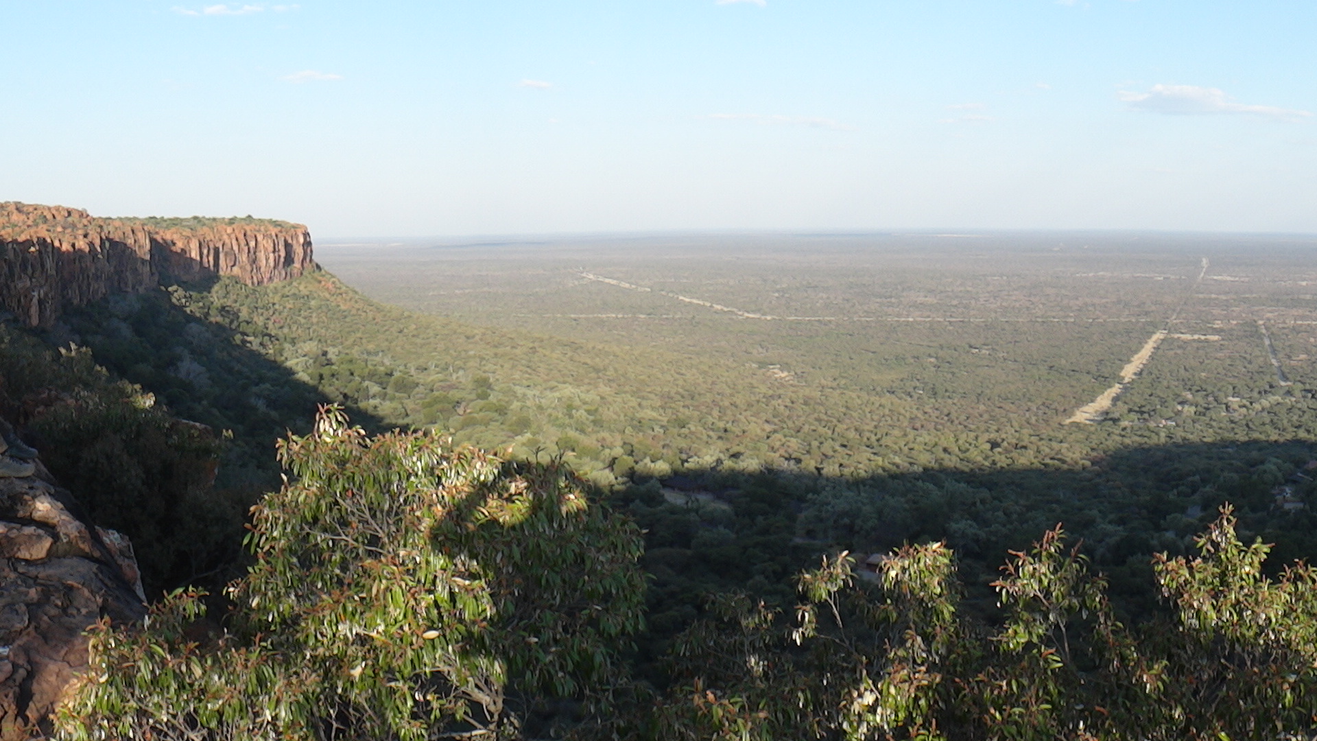 Ausblick vom Waterberg Plateau in Namibia