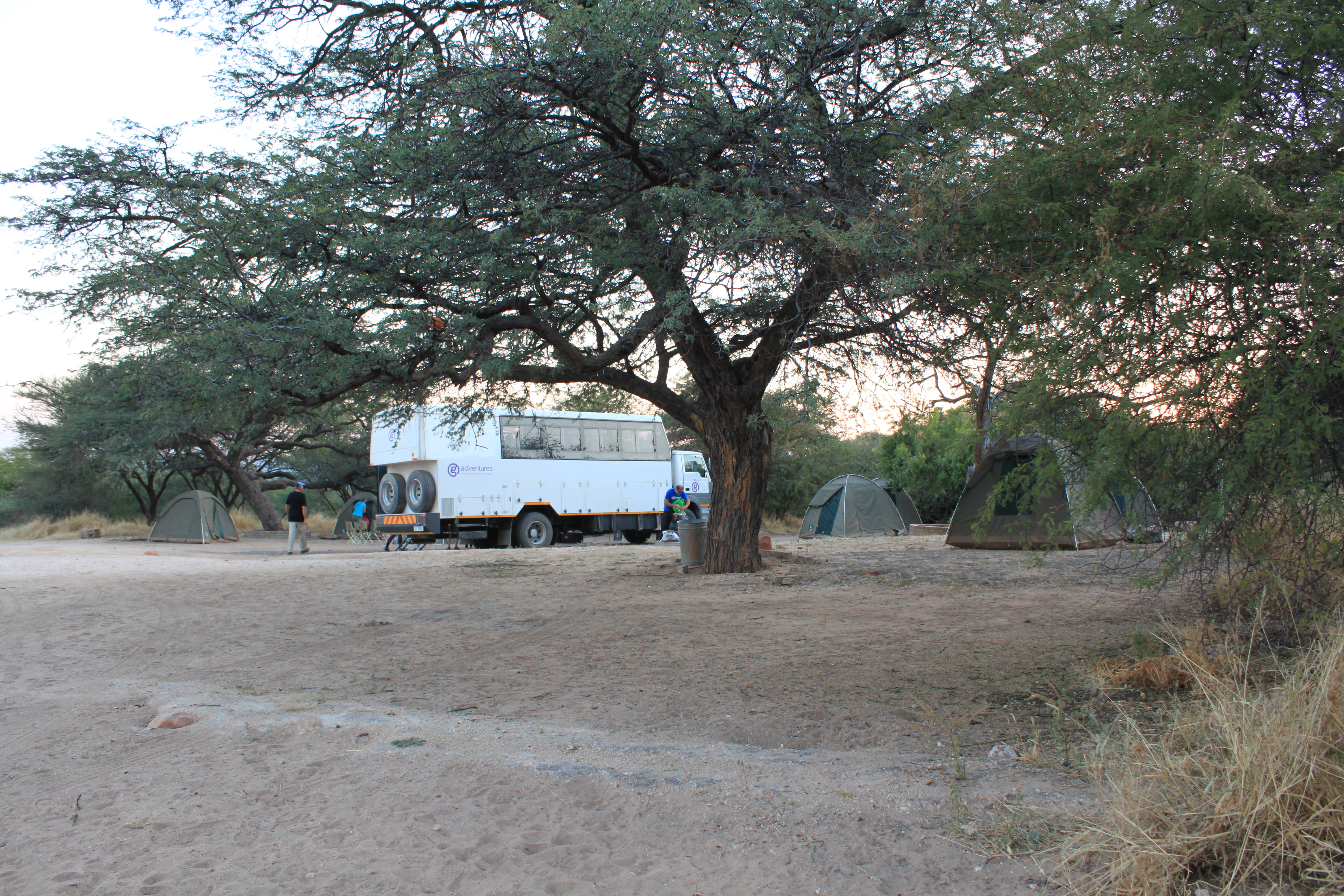 Campingplatz Waterberg Plateau in Namibia