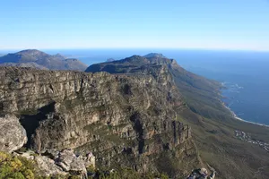 Tafelberg Südafrika von oben