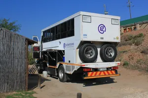 Overlandtruck als Reisebus in Südafrika