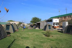 Campingplatz in Cederburg in Südafrika