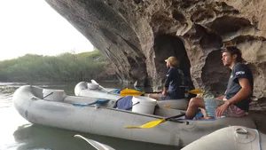 Tourguides bei der Kanutour